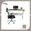 Durable manual height adjustable sit to stand up desk