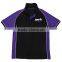 Black full sublimated polo shirt for man dark blue