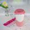 Eco-friendly 16OZ ceramic Double wall mug holder