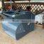 Loading hopper for block machine