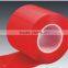high quality pet red tape/ pet red adhesive tape/pet red tape adhesive/ red pet tape adhesive