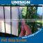 Unisign reasonable price and matte pvc tarpaulin fence