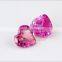 synthetic factory heart shape hot sale shining polishing ruby