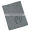SINLAND Ultra Absorbent Microfiber Pet Towel with Embroidered Paw print 30"x50"