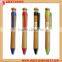 Promotional custom logo click bamboo ball point pen with metal clip and custom box                        
                                                Quality Choice