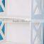 Cheap Modern Decoration Simple White Ladder Shelf Bookcase