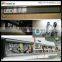 2Sides P7.62-16x192 White SMD semi-outdoor LED moving message display