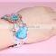 New design bracelet diamond decoration acrylic girls bangle for girls for promotional gifts