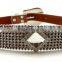Western Fashion Strass Diamond Chain Cowgirl Rhinestone Cowhide Belt