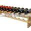 retail store MDF wooden wine display stand/flooring wine display shelf /wine display rack
