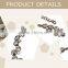 2015 Direct selling fashion luxury water drop crystal geometric short necklace