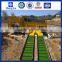 Alluvial gold sluice box for mineral separation