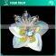 Handmade Clear Rhinestone Decorative Flower For Dresses Gift Crafts