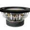 HOT SALE 10/12/15 inch Loud Car Subwoofer with Silver Aluminum Frame