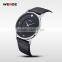 WEIDE Luxury Brand New Sapphire Watches Men Sports leather Watch Quartz Watch Unique Design sapphire watch