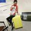 High Quality 100% PC Polycarbonate Bright Color Woman Travel Luggage