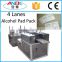 4 lanes automatic alcohol pad packing machine