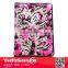 Zebra Fabric Embroider applique logo customized plush notebook