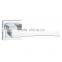 Square shaped zamak door handle,door handle set,chrome door handle
