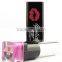 UBUB BRAND 12 Different waterproof Gloss Red Colors makeup matte lipstick with 24 hours long lasting matte black tube