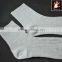 black and white business style tube men's socks with cotton