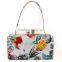 2015 New Design Fashion Chinese Painting Printed PU Clutch bag