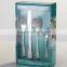 24PCS Stainless Steel Cultery Set Plastic Handle With PVC Box Packing