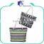 Utility ladies canvas handled tote bag, custom print beach bag with rope