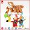 Cute design bayb bed hang toy musical instruments hot selling baby plush toy CHINA factory toys