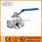stainless steel 3 way ball valve