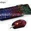 USB Wired Professional Gaming Keyboard with Rainbow Backlit