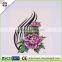 China supplier custom non-toxic skin flower tattoo sticker body