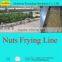 Automatic Peanuts, Nuts, Cashew, Pistachio, Pea, Corn Nuts Frying Line