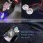 LED Flash Strobe Warning Light Car Motorcycle Emergency Lamp Round Bulb Controller 5W 2Pcs