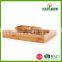 High quality bamboo cutlery tray, flatware tray for sale