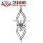 Top-seling hand forged wrought iron gate parts