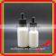 White glass bottle with child proof glass dropper bottle for 60ml glass dropper bottle