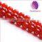 wholesale natural high quality red agate gemstone beads