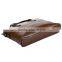 Laorentou Brown Male Geunuine Soft Cow Leather Tote Handbag Man leather Briefcase
