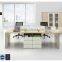 Wholesale fresh color panel office workstation for 4 person