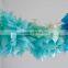 NEW party decoration kit - under the sea mermaid birthday- 2 giant 36" balloons with tassels + 10 pom poms + tassel garland