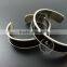 11mm width bezel,60mm diameter gun black vintage style bangle adjustable bracelet DIY supplies,findings 1900107