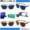 Colorful revo lens plastic popular plastic multi colored adjustable changeable temple arms sunglasses