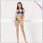 Floral bandeau kids girls bikini swim