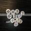 Bowl style white shirt button
