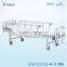 Economic type 2 crank manual handle hosiptal bed price