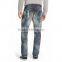 Biker Jeans Blue Denim jeans pantalon (LOTK065)