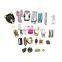 Gold Jewelry Tag Metal Charm For Shoe Lace