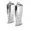 Silver color Super Slim Metal Swivel USB Flash Drive u disk With Key Ring