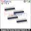 superior quality pitch1.27mm pin header straight dip